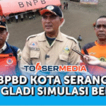 SIMULASI BENCANA BANJIR & GEMPA DI KOTA SERANG