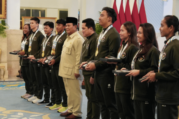 Presiden Prabowo berikan hadiah untuk para cabor SEA Games