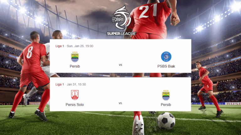 Jadwal Persib Bandung BRI Super League