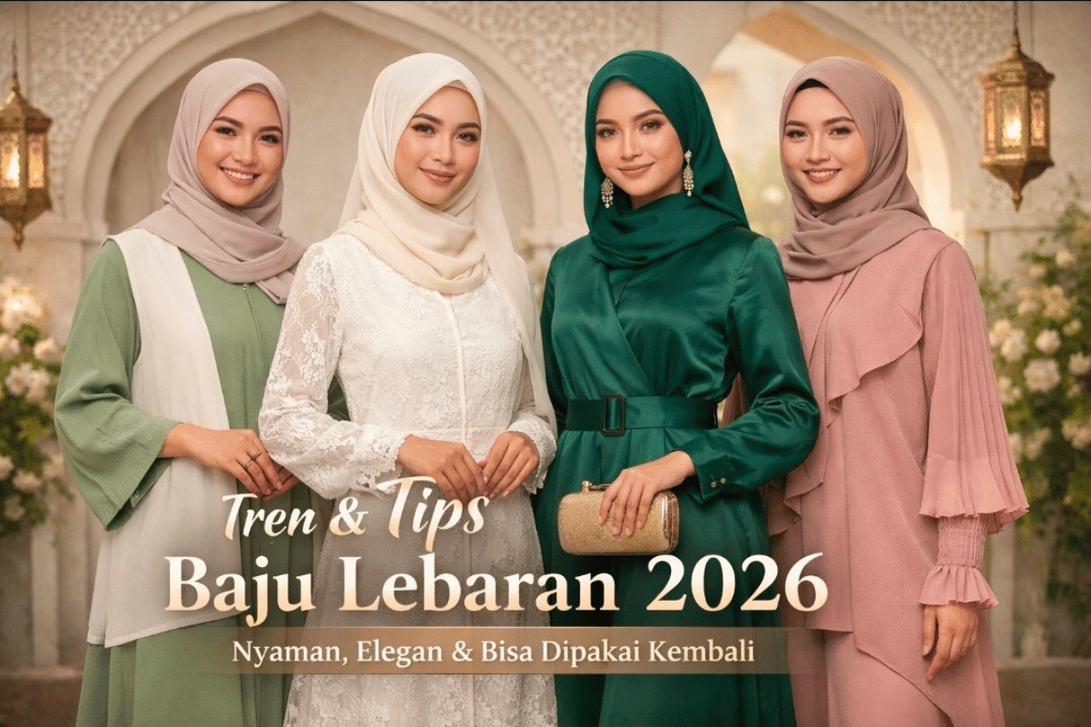 Tren Baju Lebaran 2026: Perpaduan Elegan antara Tradisi dan Modernitas