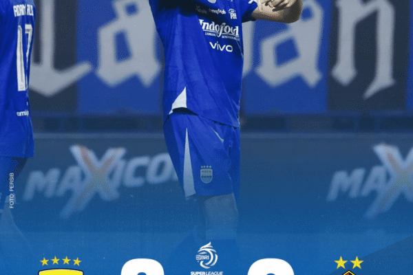 Skor Akhir Persib vs Persik: Kemenangan Telak 3-0 di GBLA