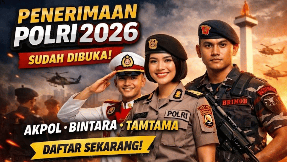 Penerimaan Polri Bintara dan Tamtama 2026: Jadwal, Syarat, dan Tips Sukses