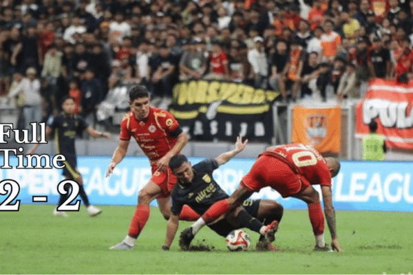 Skor Akhir Persija vs Borneo FC: Drama Imbang 2-2 di Jakarta International Stadium