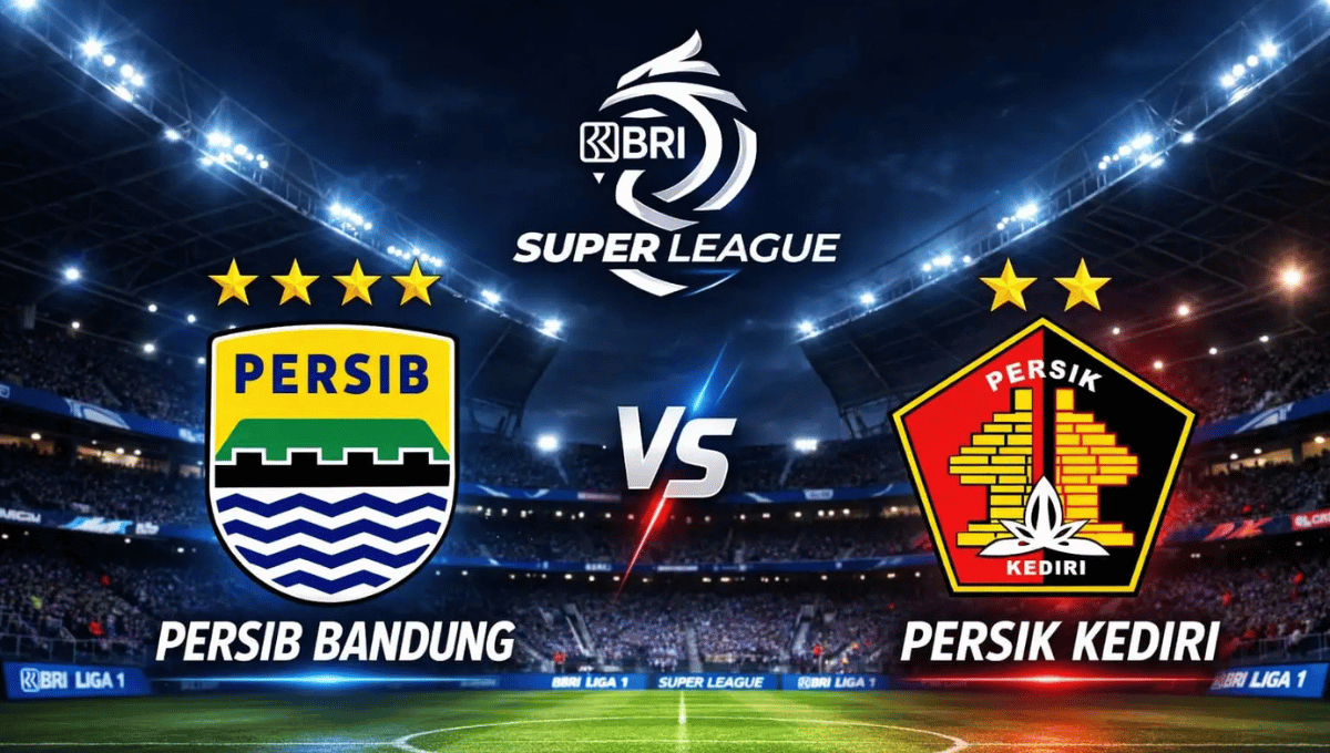 Prediksi Persib vs Persik 9 Maret 2026: Susunan Pemain & Ramalan Skor BRI Super League