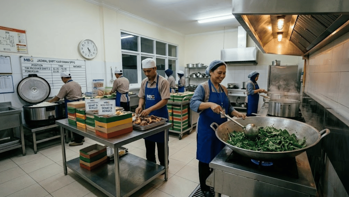 Jam Kerja Pegawai MBG 2026: Jadwal Shift Lengkap di Dapur SPPG dan Tips Adaptasi