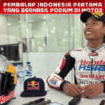 Veda Ega Pratama Cetak Sejarah Podium 3 di Moto3 Brasil 2026
