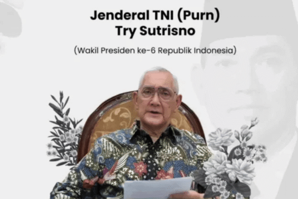 Wapres Try Sutrisno Meninggal Dunia di Usia 90 Tahun