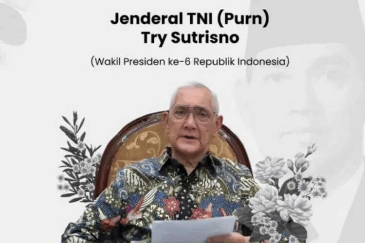 Wapres Try Sutrisno Meninggal Dunia di Usia 90 Tahun