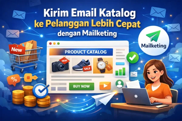 Kirim Email Katalog ke Pelanggan Lebih Cepat dengan Mailketing