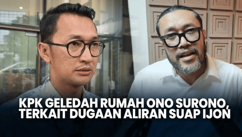 KPK Geledah Rumah Ono Surono: Politikus PDIP Ono Surono Digeledah KPK